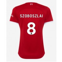 Liverpool Szoboszlai Dominik #8 Replica Home Shirt Ladies 2023-24 Short Sleeve